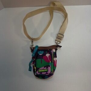 Lily Bloom Floral Crossbody Bag Mini Pouch Purse Cellphone‎ Lipstick